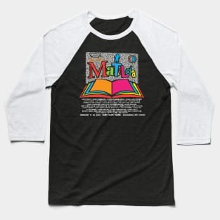 Matilda Jr. Cardboard Playhouse Theatre Company Baseball T-Shirt